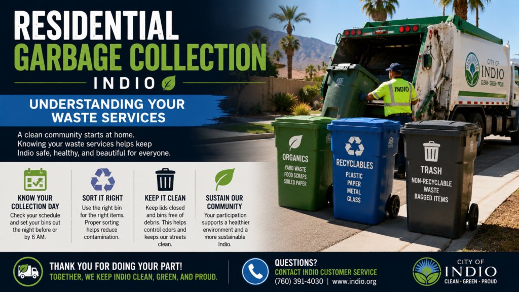 Residential Garbage Collection Indio Understanding Your Waste Services